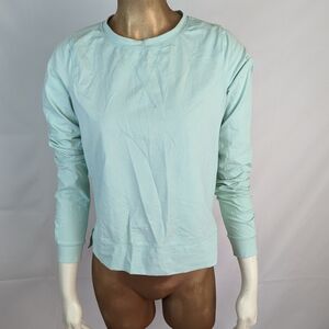 Mint Green Lululemon Long Sleeve Pullover Sz 6